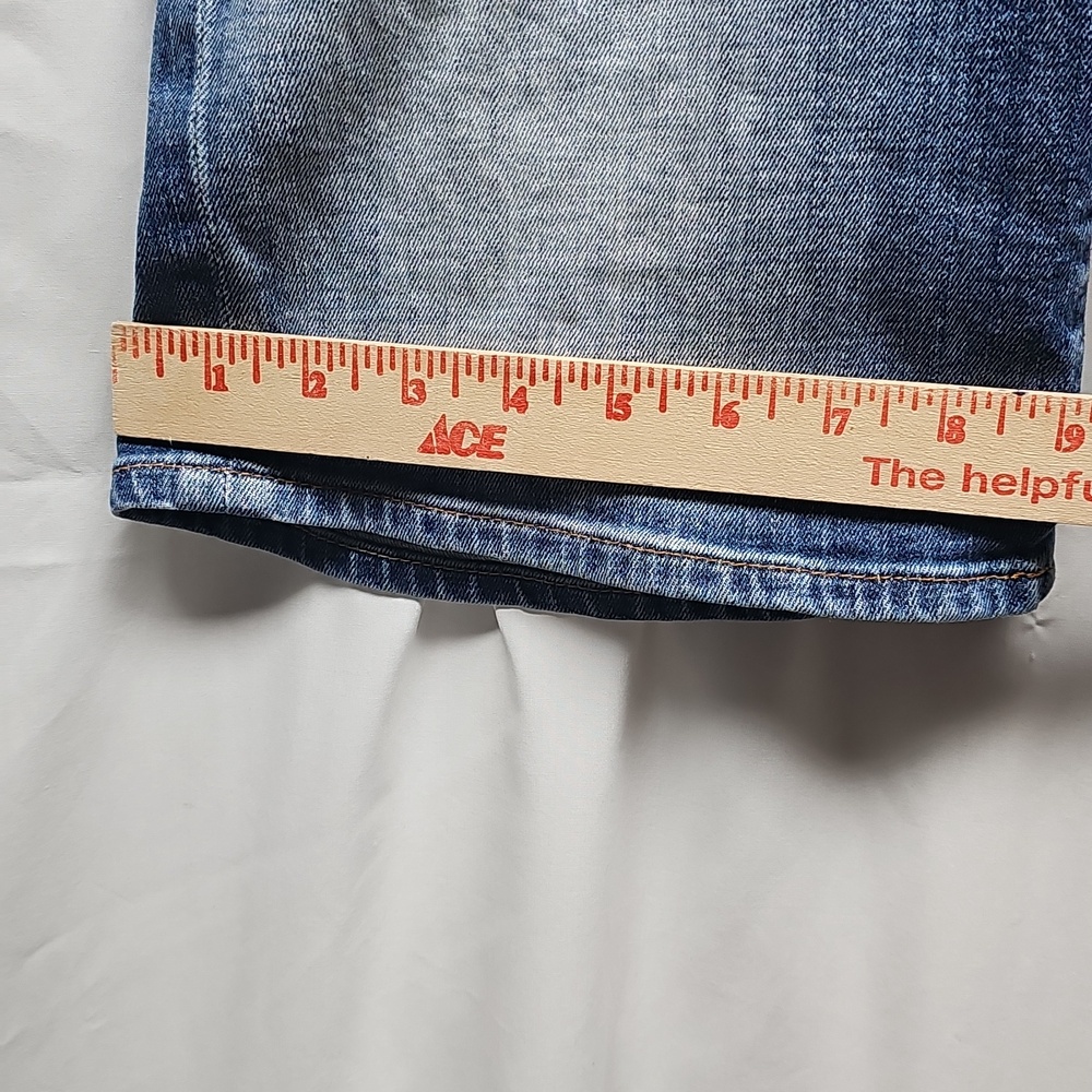 Big Star Low Rise Fit Dark Blue Jean Shorts - Picture 13 of 14